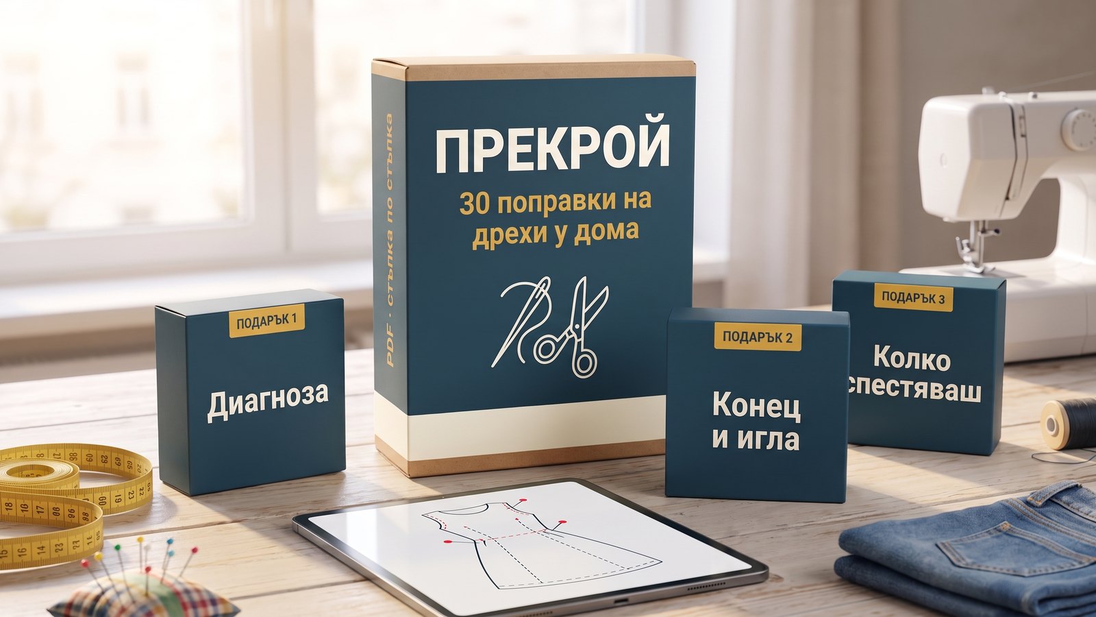 Прекрой – кутията с 30-те поправки и 3-те подаръка